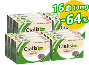 犀利士Cialis原廠進口10mg【16盒】